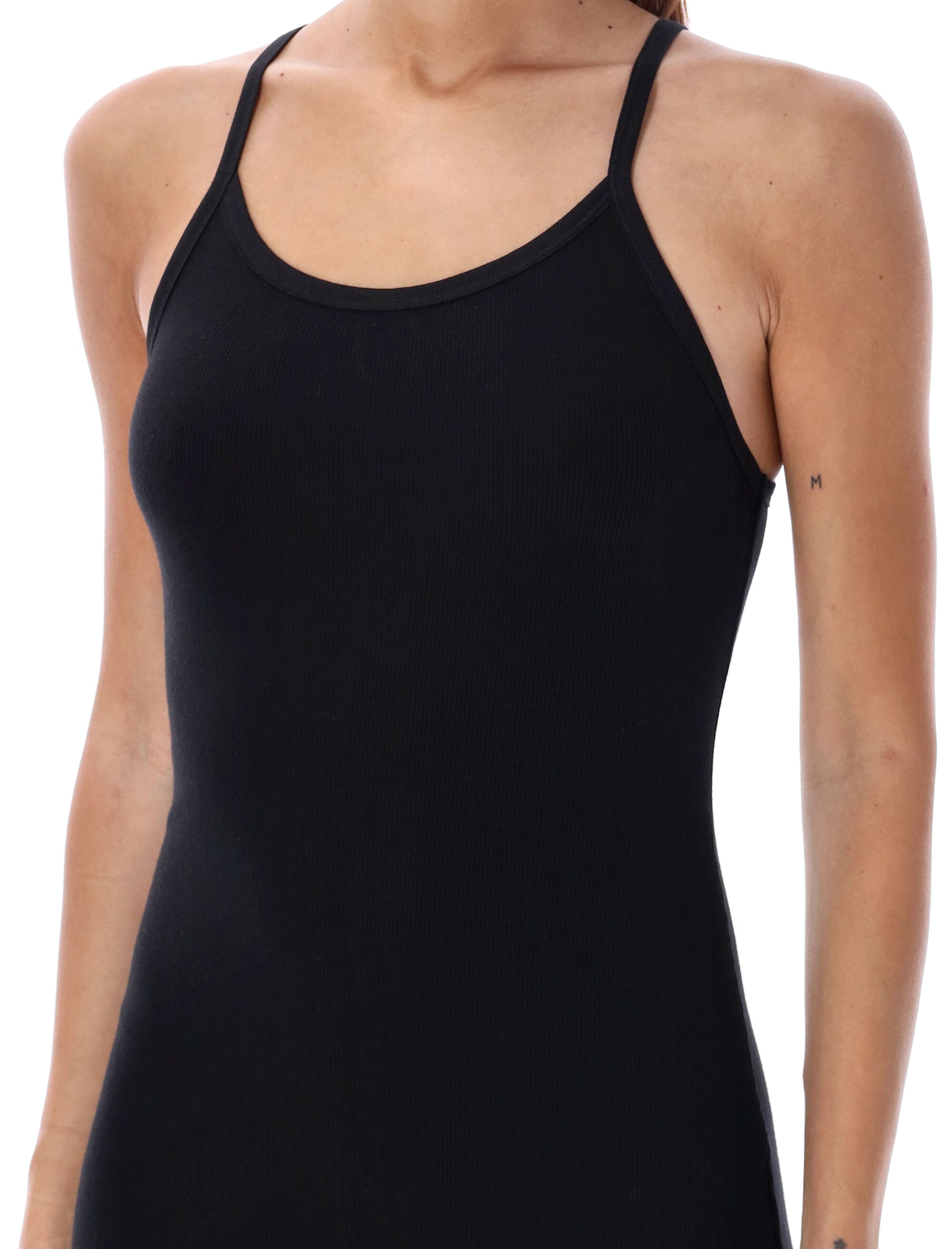 ETERNE Long Ribbed Tank Dress - Size S