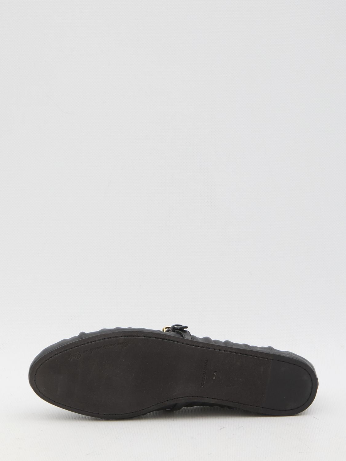 DOLCE & GABBANA Premium Nappa Leather Ballerinas for Women