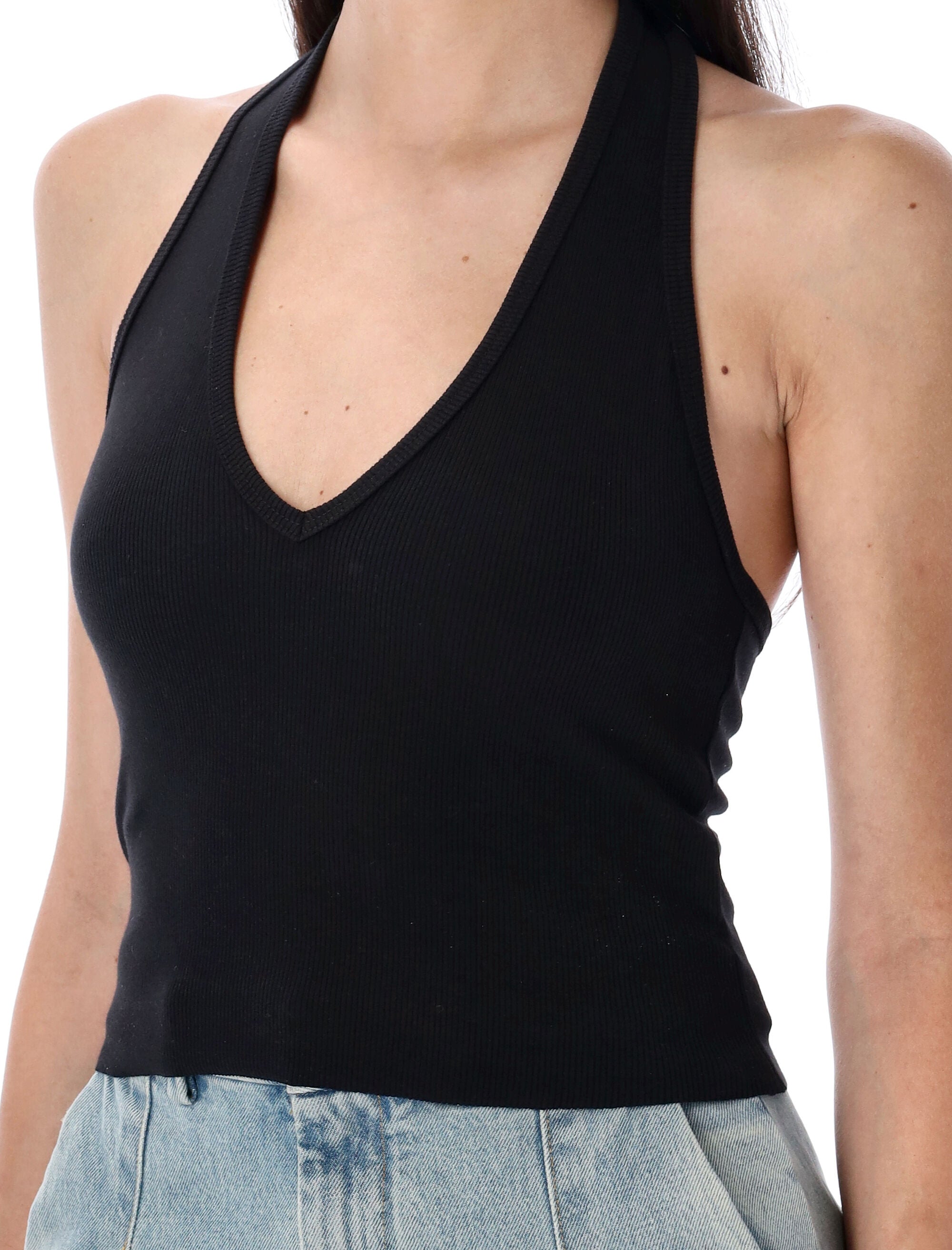 ETERNE Cropped Halter Top - Mini Fit for Women