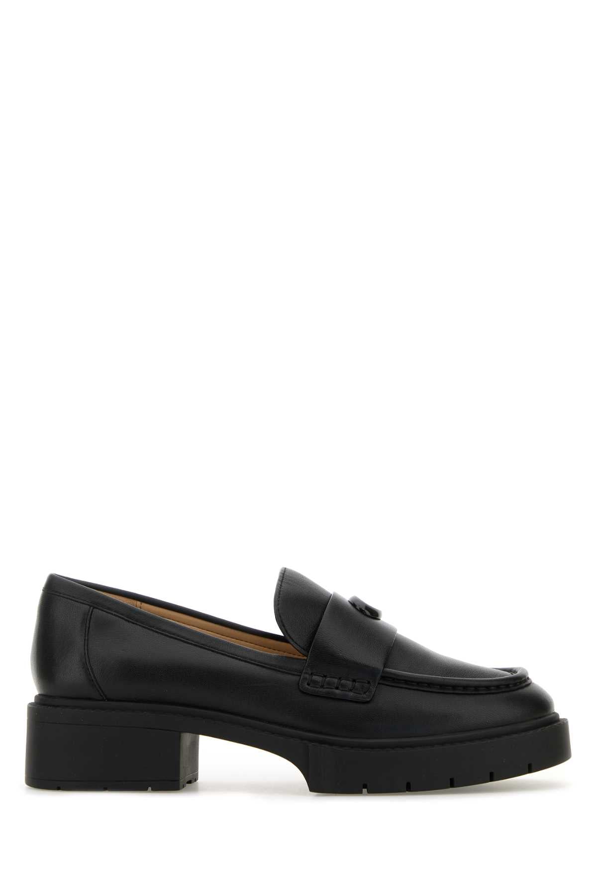 COACH Leather Leah Loafers for Women