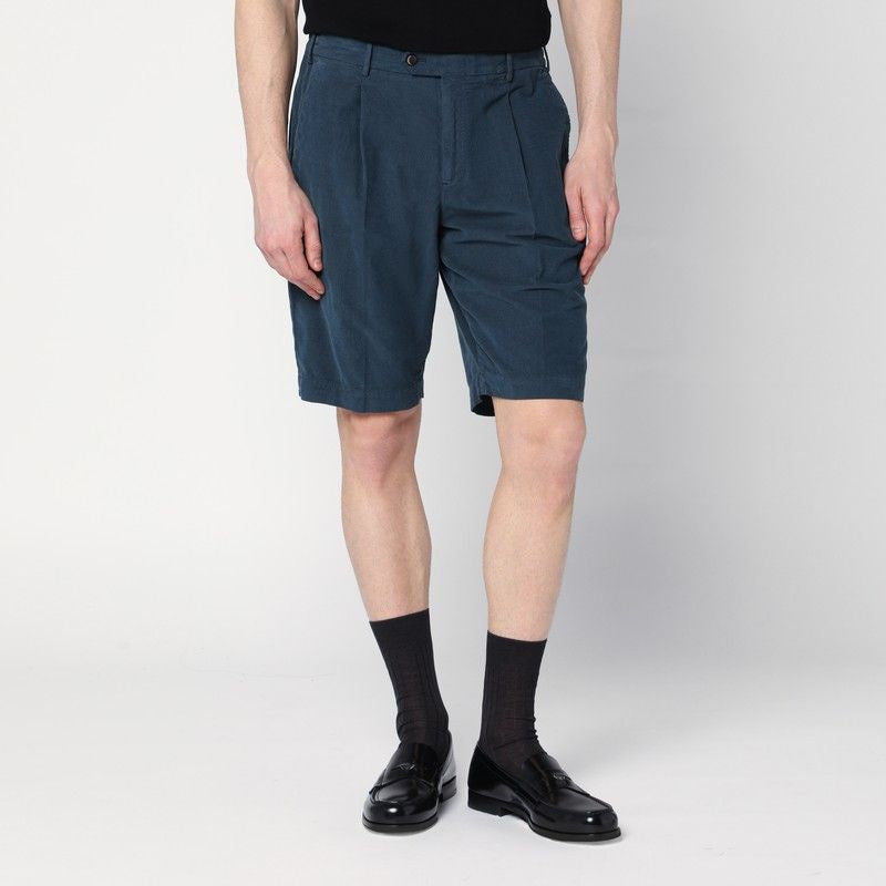 PT01 Men's Cotton Bermuda Shorts - SS25