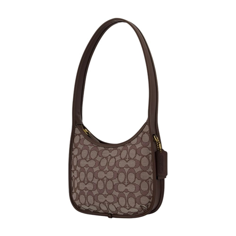 COACH Signature Jacquard Shoulder Bag