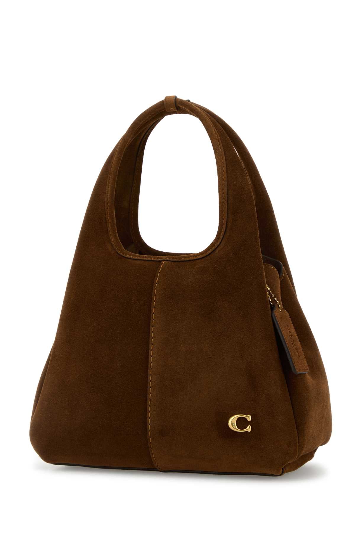 COACH Suede Mini Shoulder Handbag