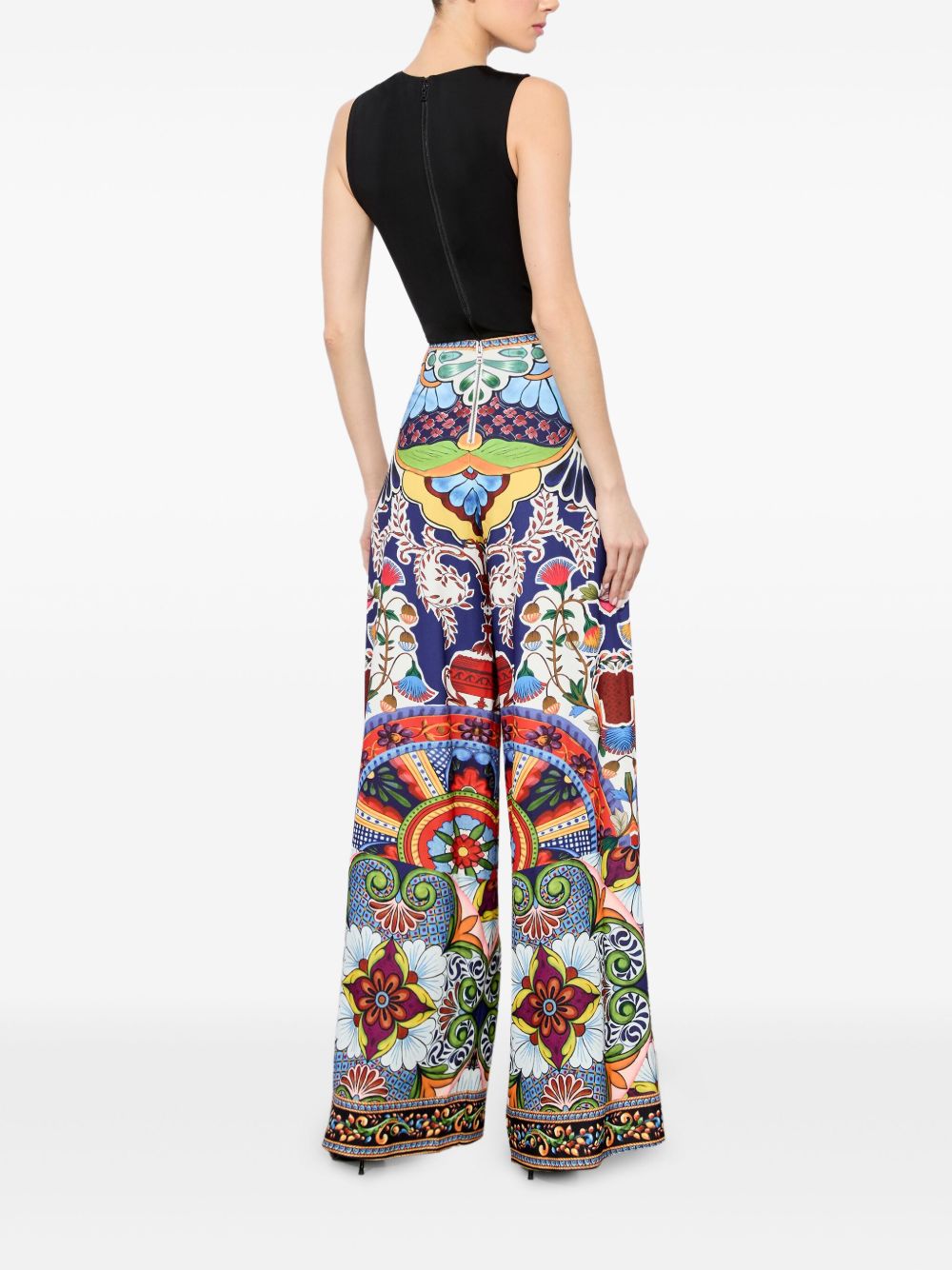 ALICE + OLIVIA Recycled Polyester Wide Leg Trousers for Women