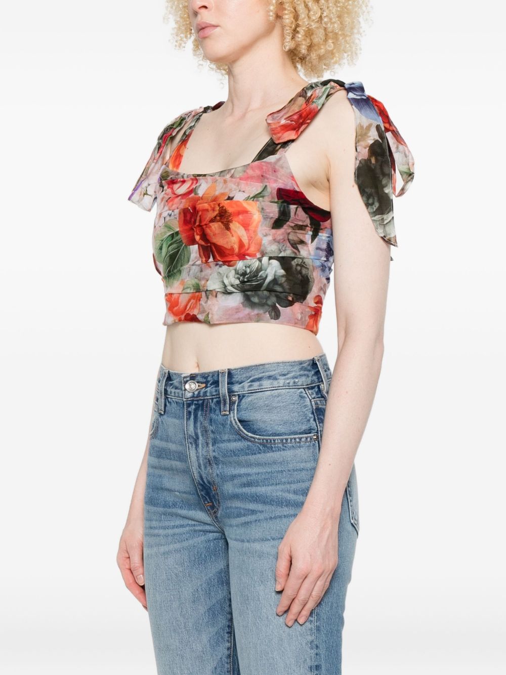 ALICE + OLIVIA Haven Bustier Top - Women's Fashion Mini Top
