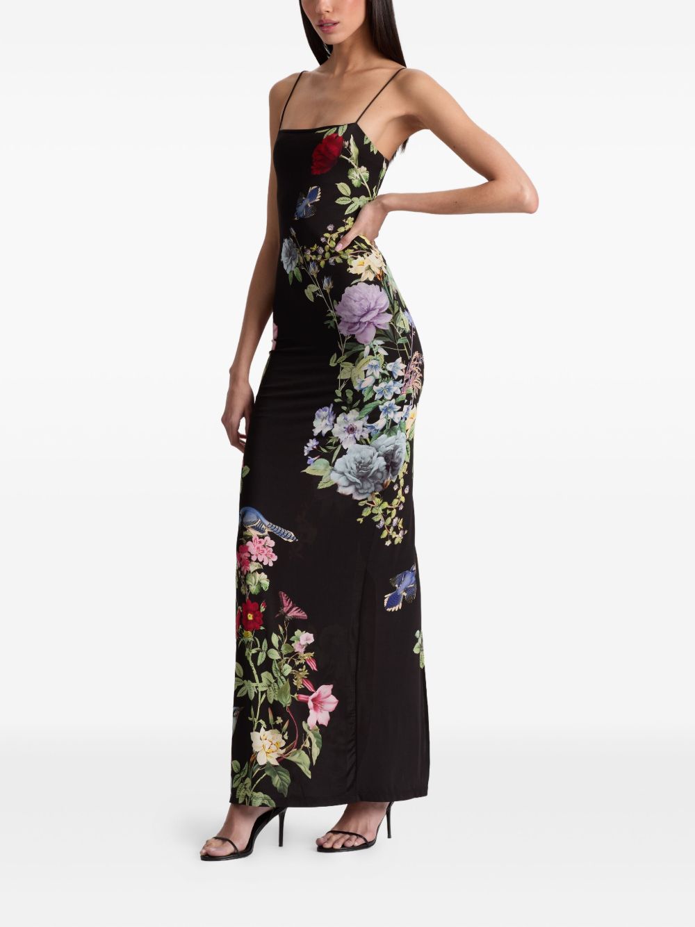ALICE + OLIVIA FIFI Printed Long Dress - Women’s Sleeveless Floral Style