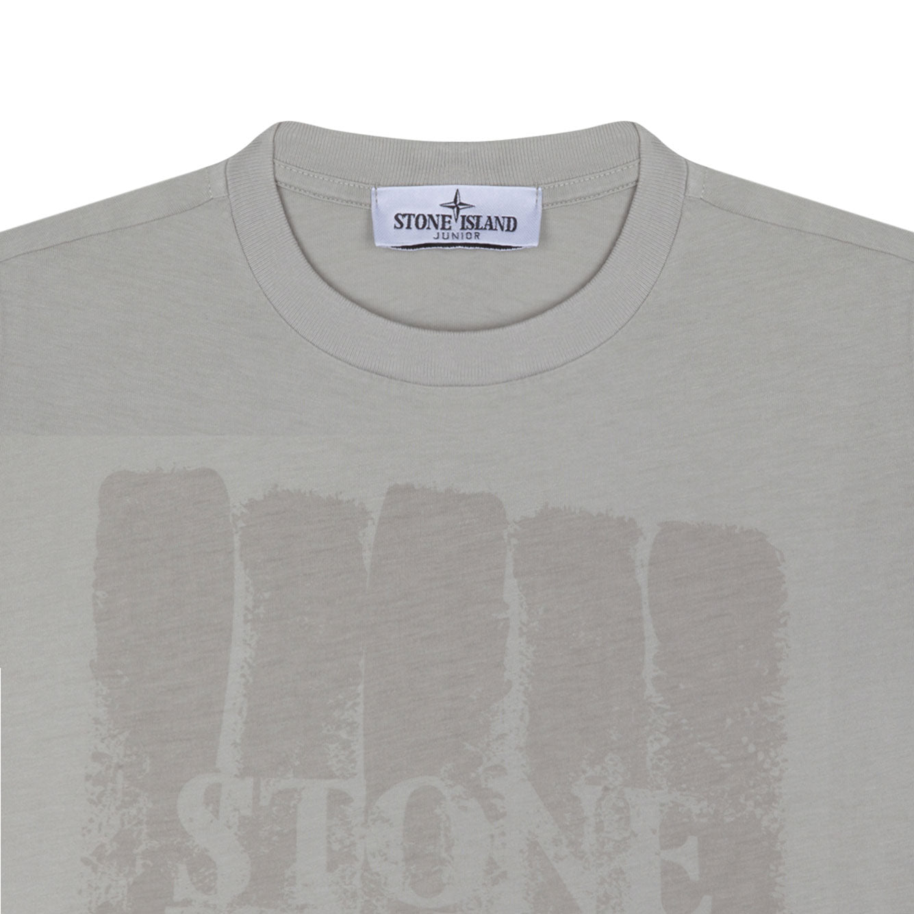 STONE ISLAND Classic Cotton T-Shirt for Boys