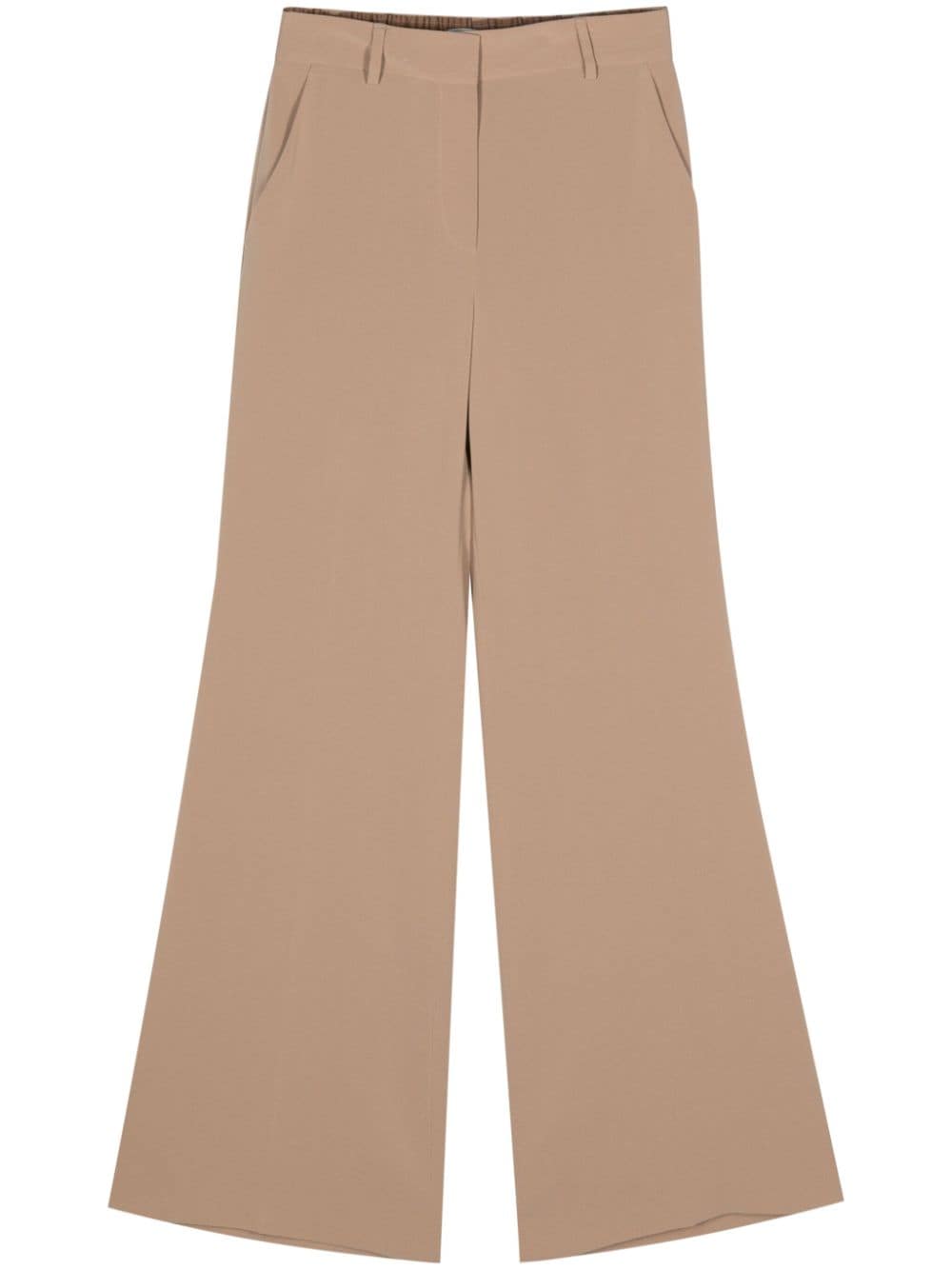 ALBERTO BIANI Flared Trousers with Elastic Waist for Women