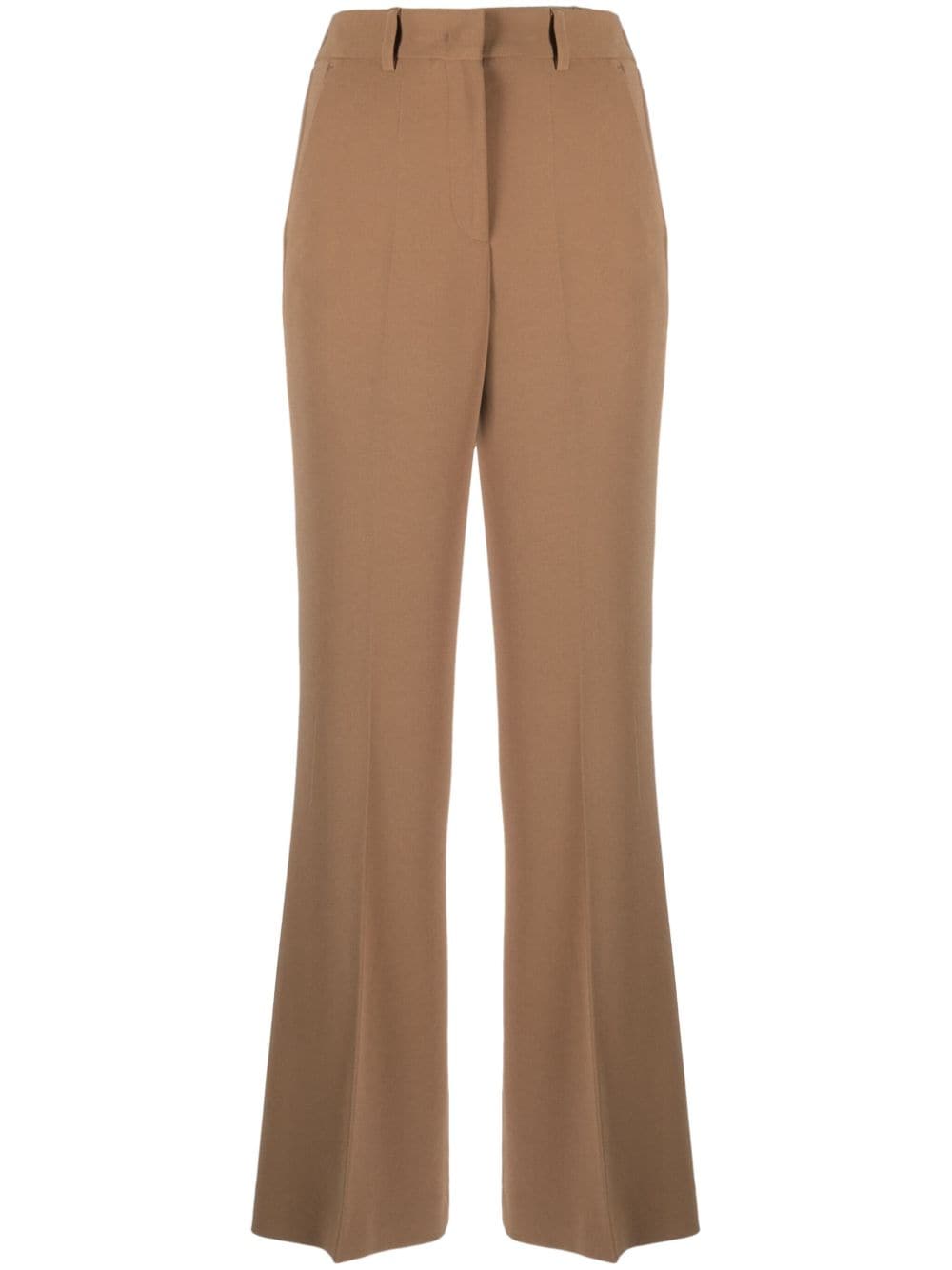 ALBERTO BIANI Wide Leg Cady Trousers