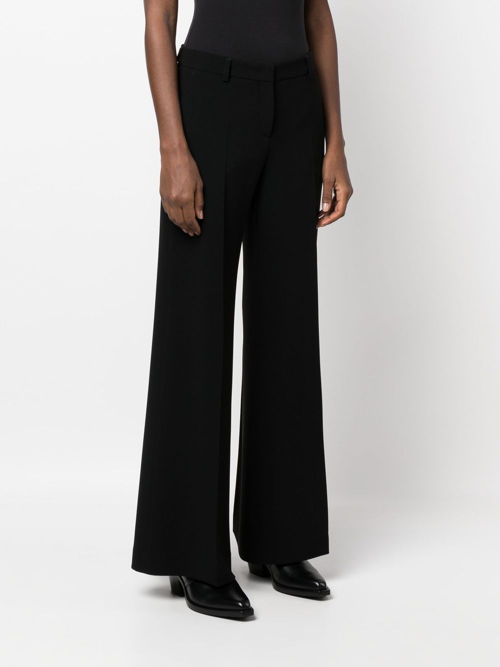 ALBERTO BIANI Flared Tailored Trousers