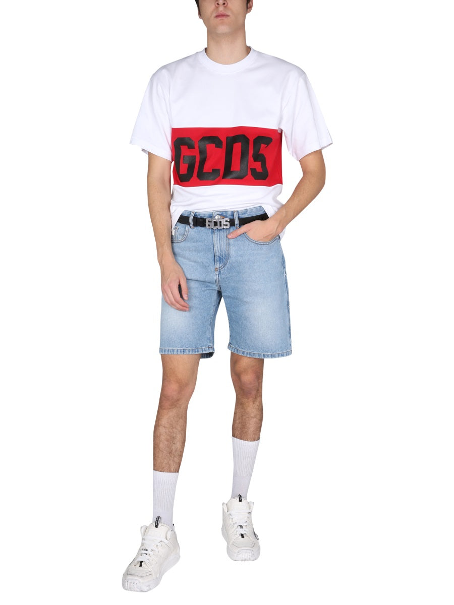 GCDS Men's Logo Bermuda Shorts