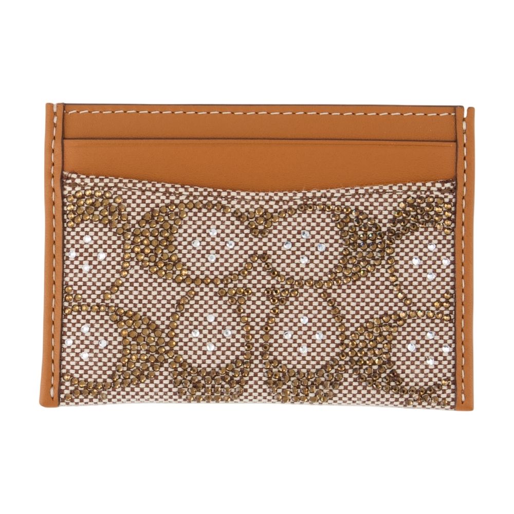 COACH Crystal Signature Mini Card Holder