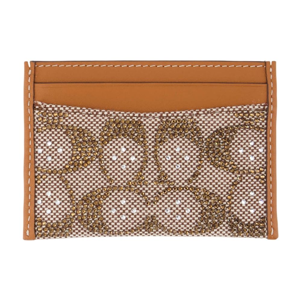 COACH Crystal Signature Mini Card Holder