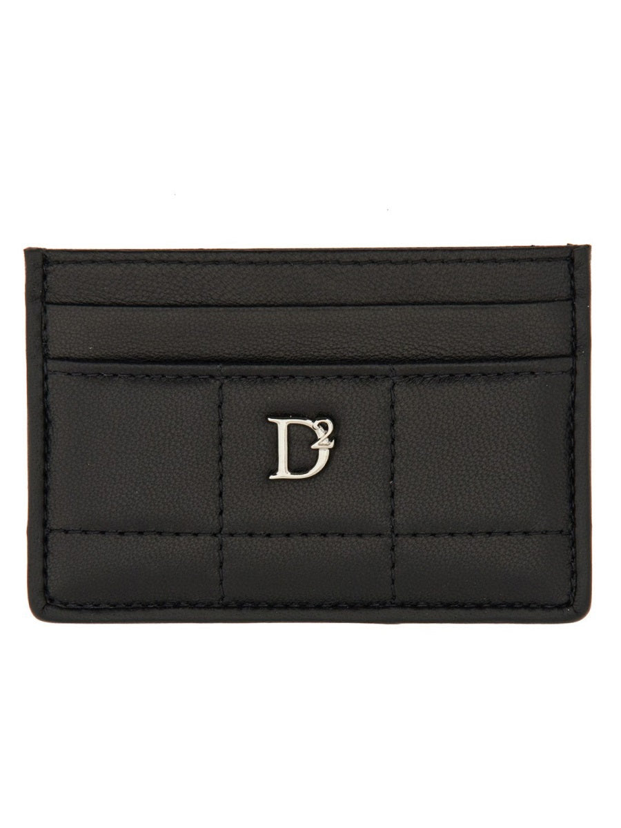 DSQUARED2 Mini Card Holder with Logo