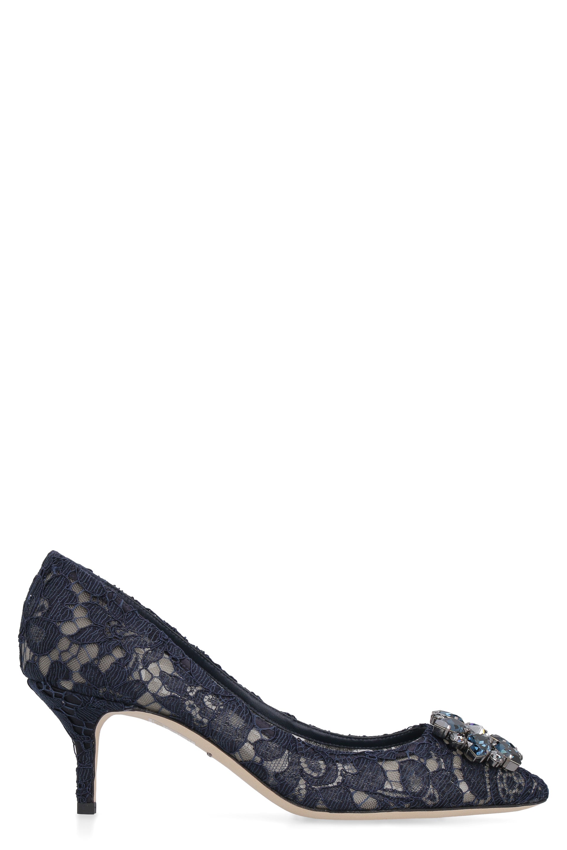 DOLCE & GABBANA Lace Pumps for Women - SS25 Collection