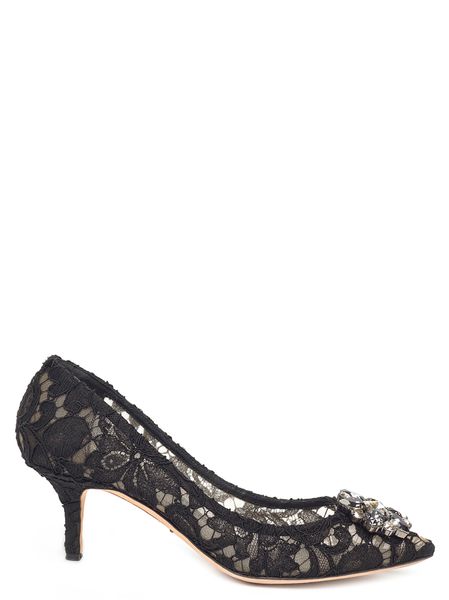 DOLCE & GABBANA Lace Pumps for Women - SS25