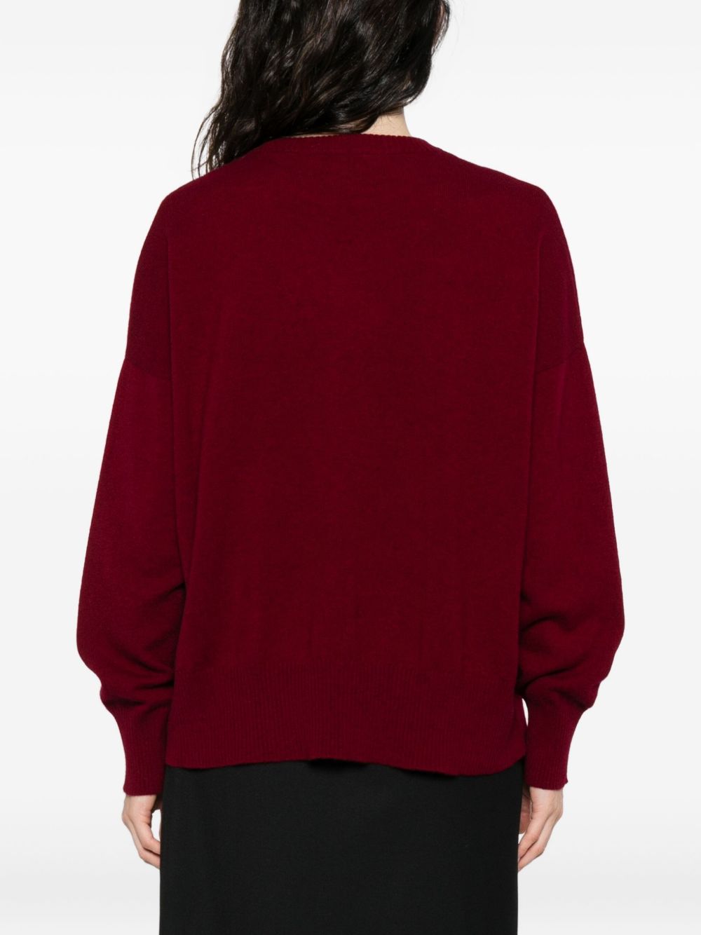 BEYOU Cashmere Crewneck Sweater for Women