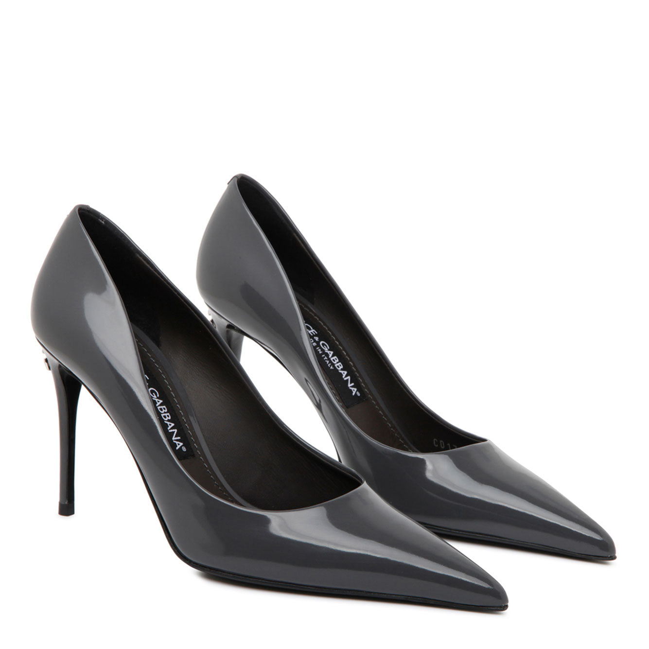 DOLCE & GABBANA Stylish 100% Leather Pumps with Heel for Women