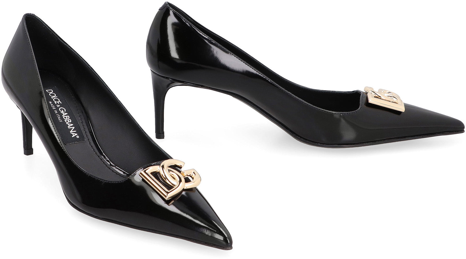 DOLCE & GABBANA Stylish Leather Lollo Pumps