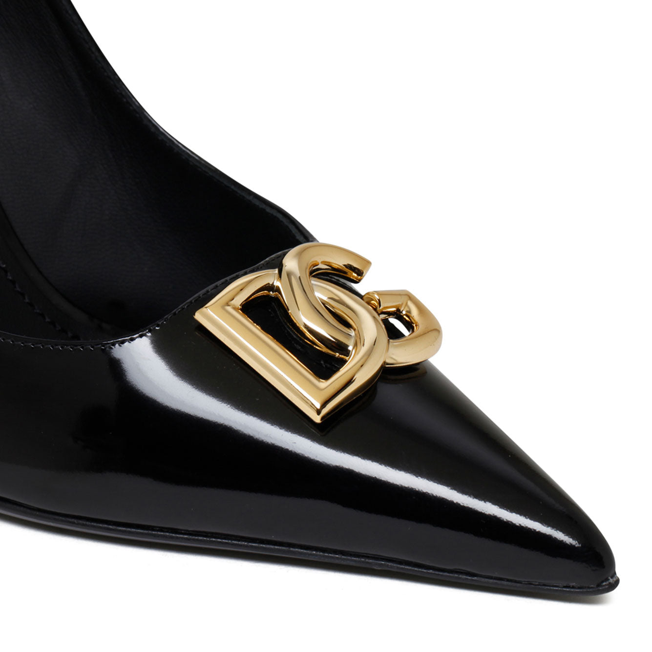 DOLCE & GABBANA Elegant Calfskin Pumps with Heel