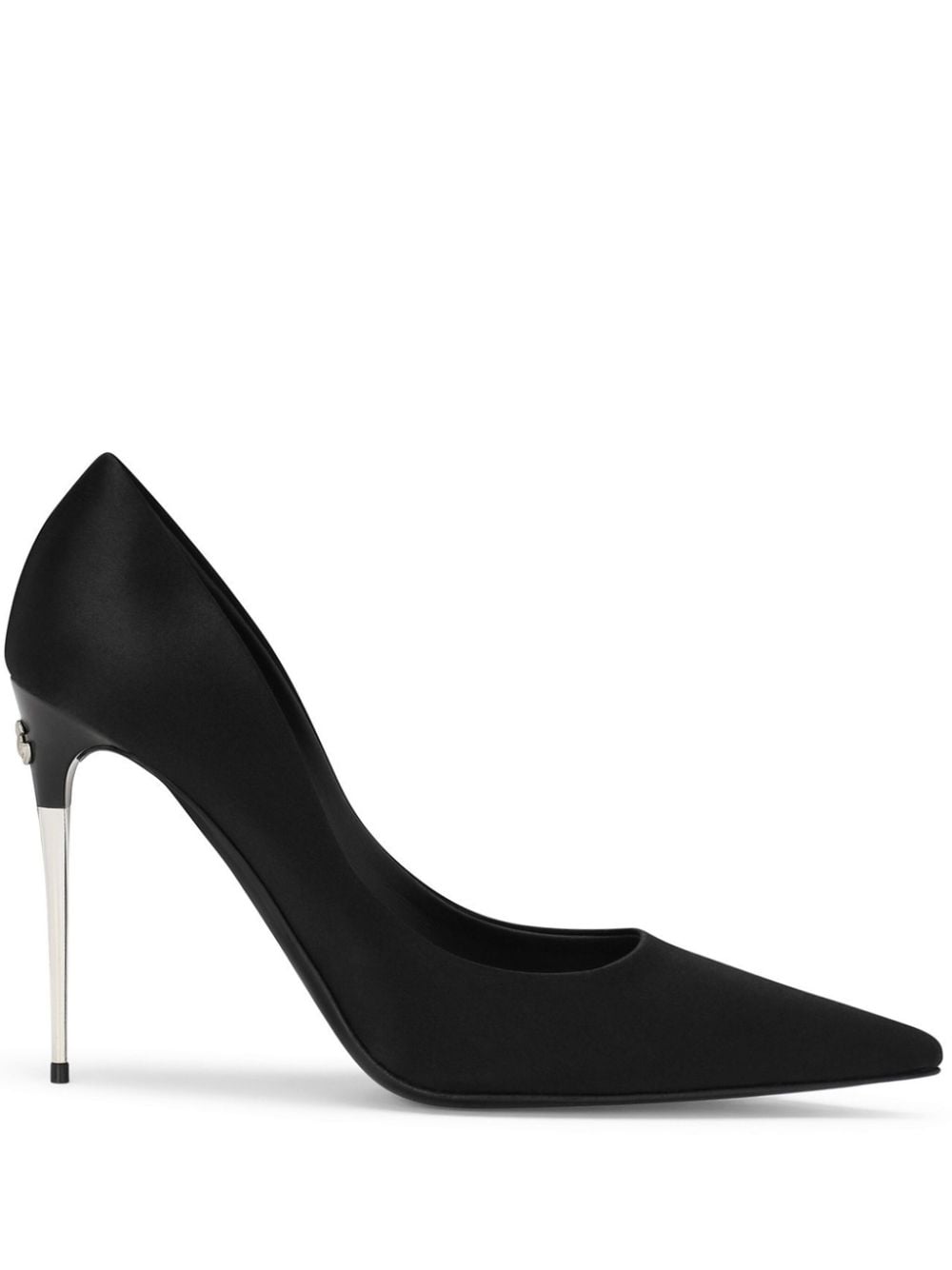 DOLCE & GABBANA Satin Décolleté Mini Pumps for Women