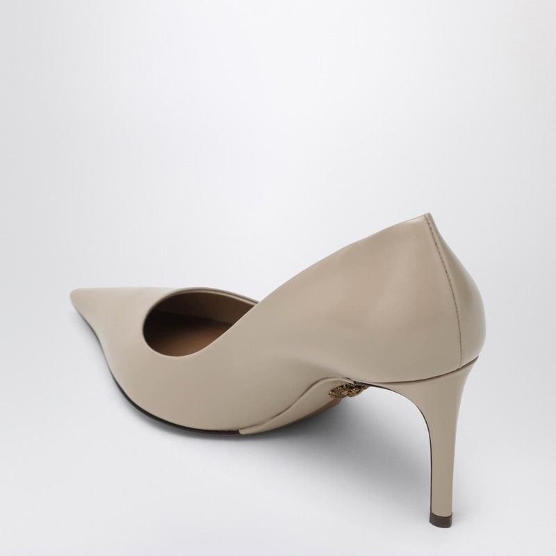 DOLCE & GABBANA Pointed Stiletto Pumps with Heart Detail