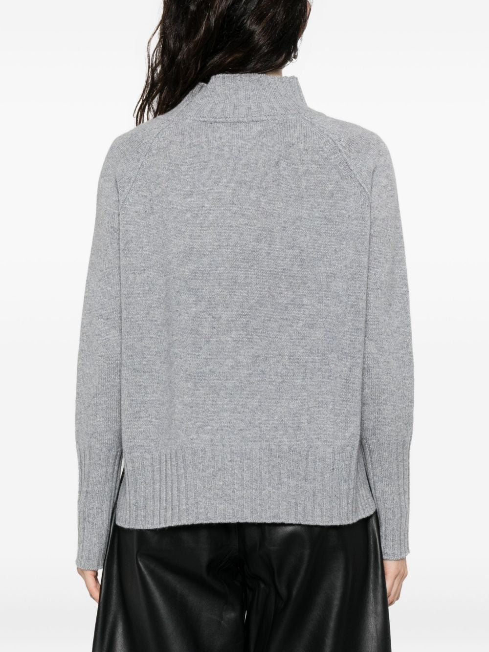 BEYOU Women's Cashmere Turtle-Neck Sweater