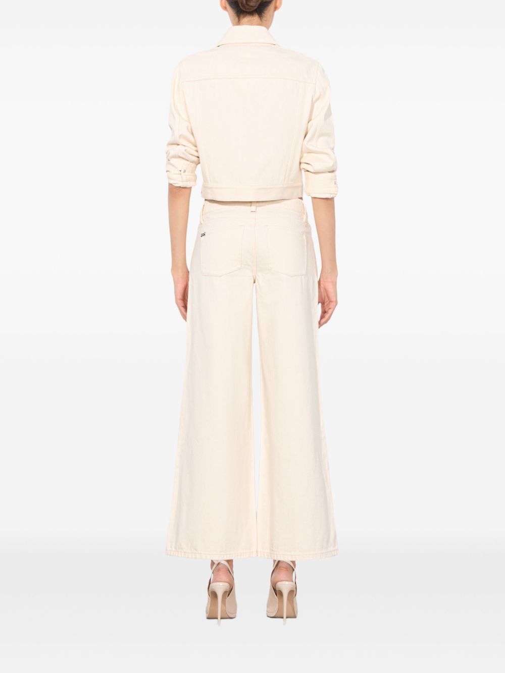 ALICE + OLIVIA Slay Wide-Leg Trousers - High-Rise Fit