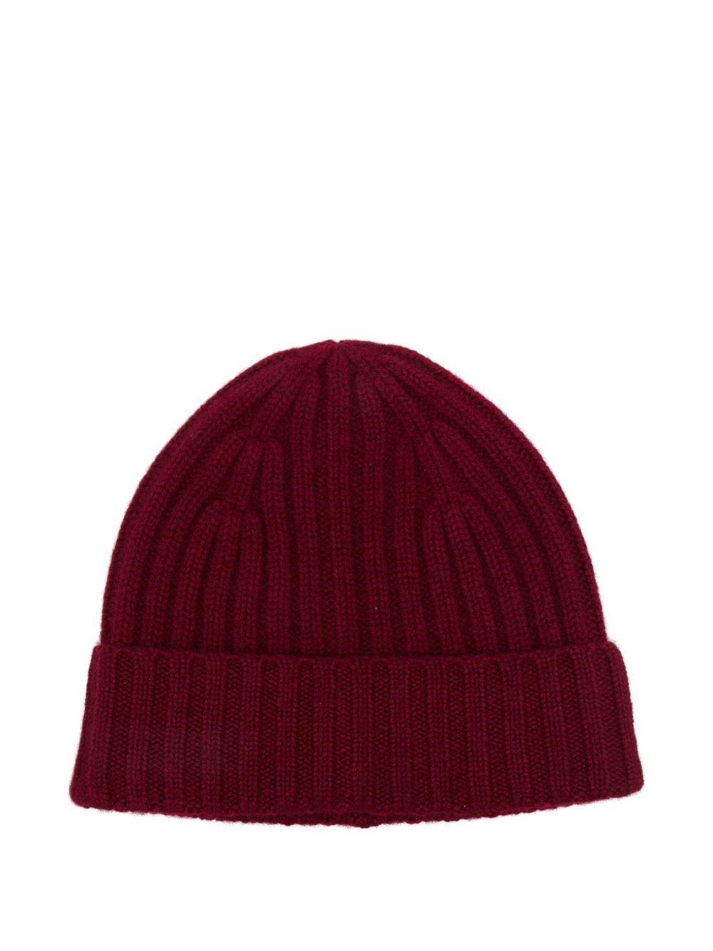 BEYOU Classic Cashmere Beanie with Turn-Up Brim