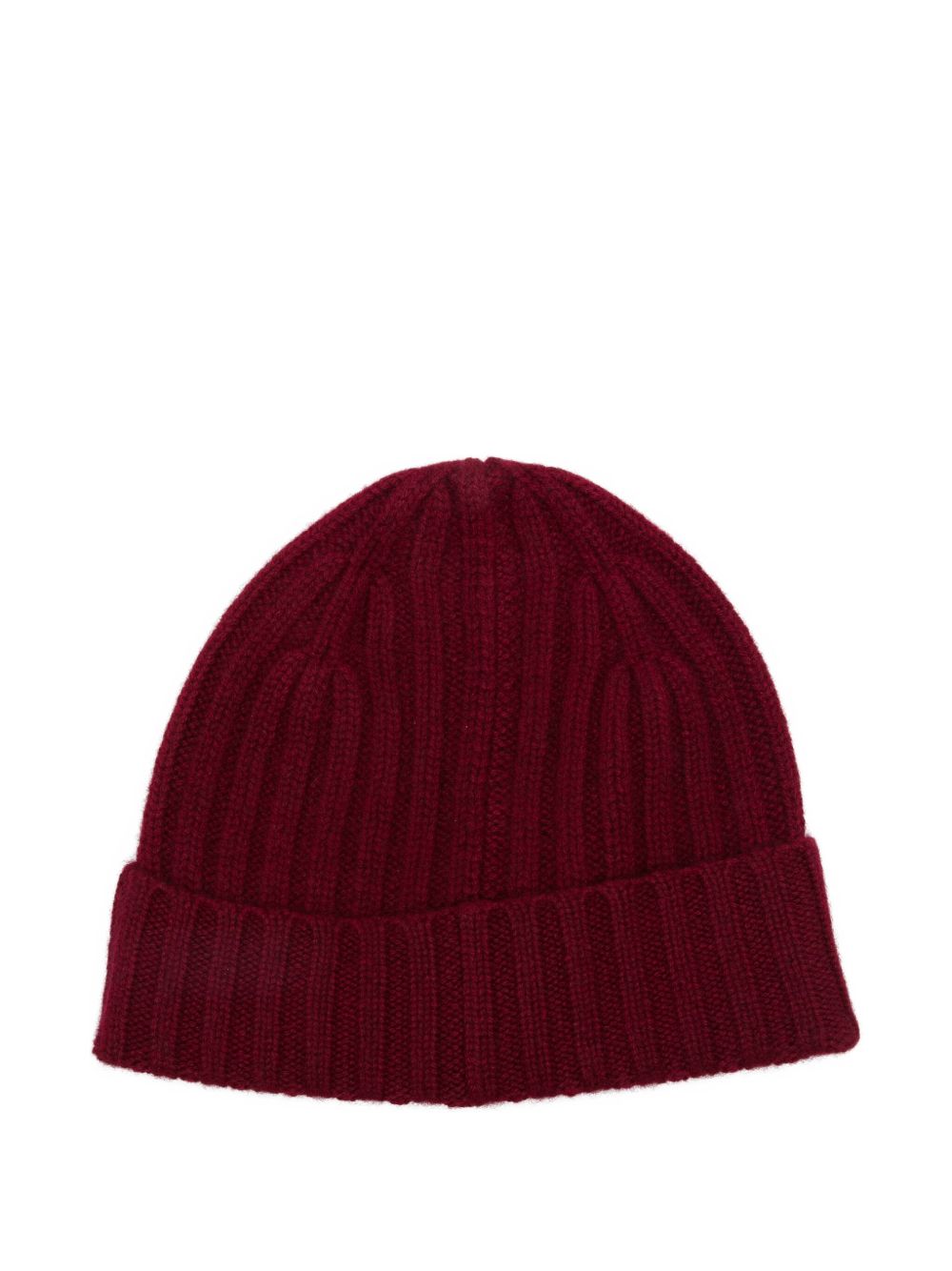 BEYOU Classic Cashmere Beanie with Turn-Up Brim