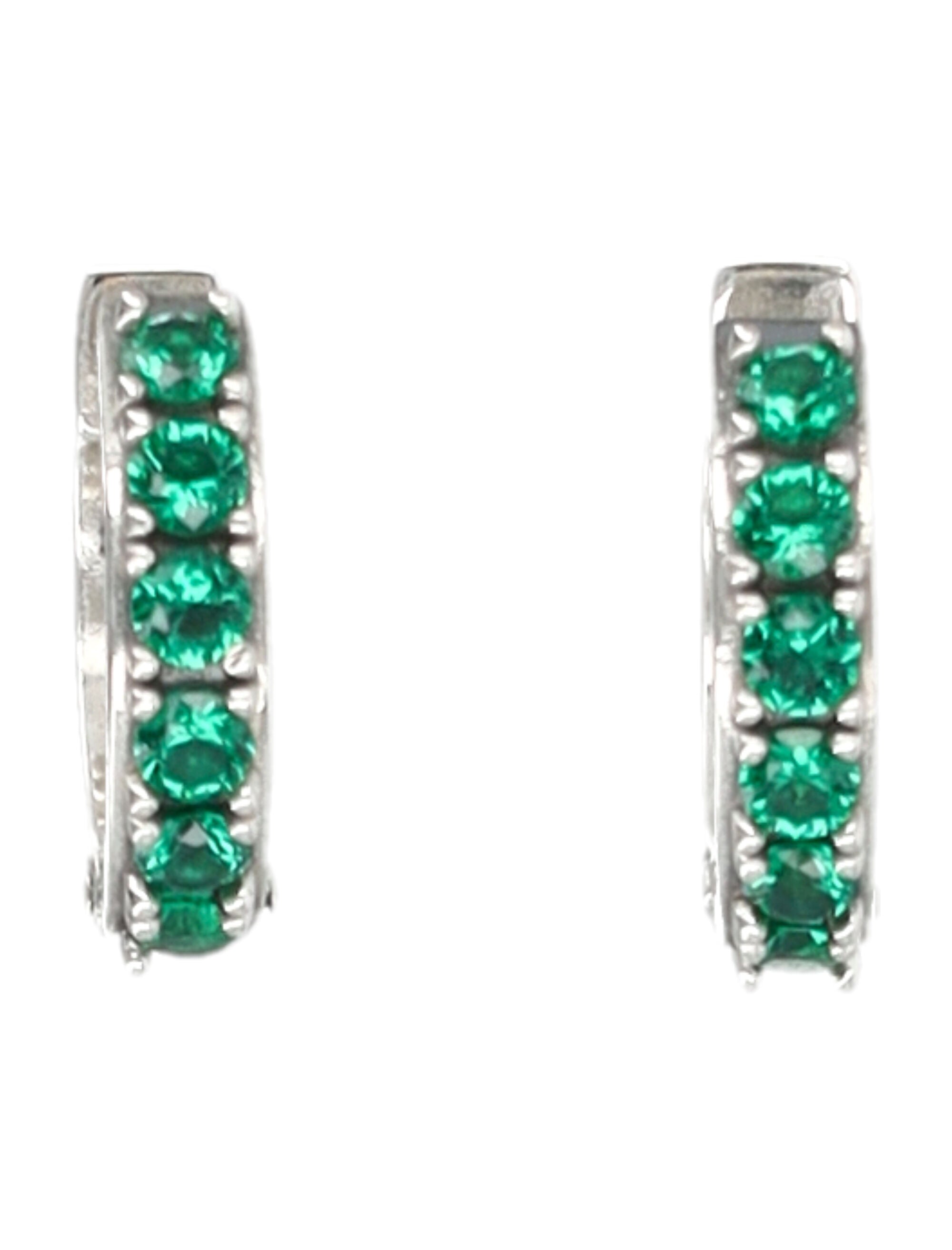 EMANUELE BICOCCHI Crystal Hoop Earrings - 1.6 cm