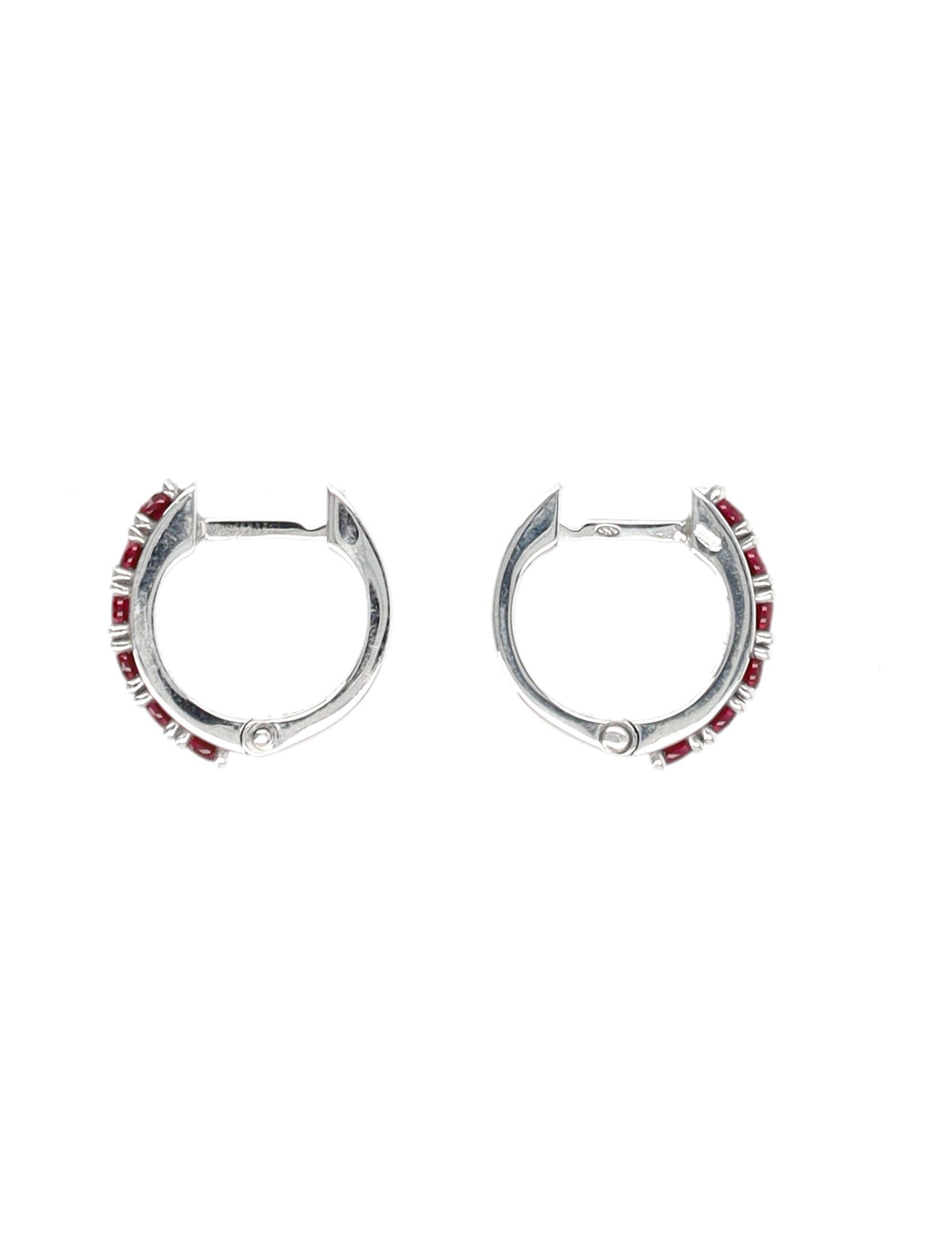 EMANUELE BICOCCHI Mini Crystal Hoop Earrings