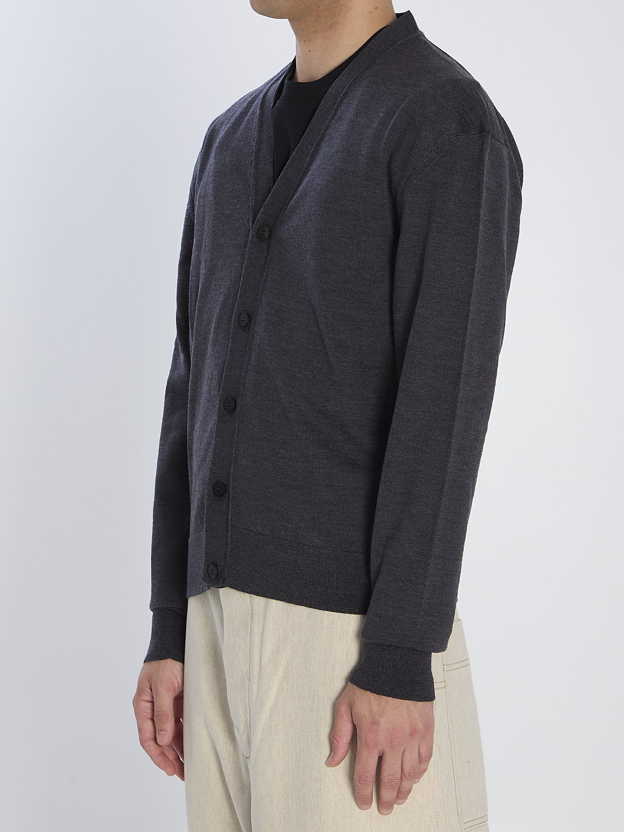 JACQUEMUS The Embroidered Cardigan for Men