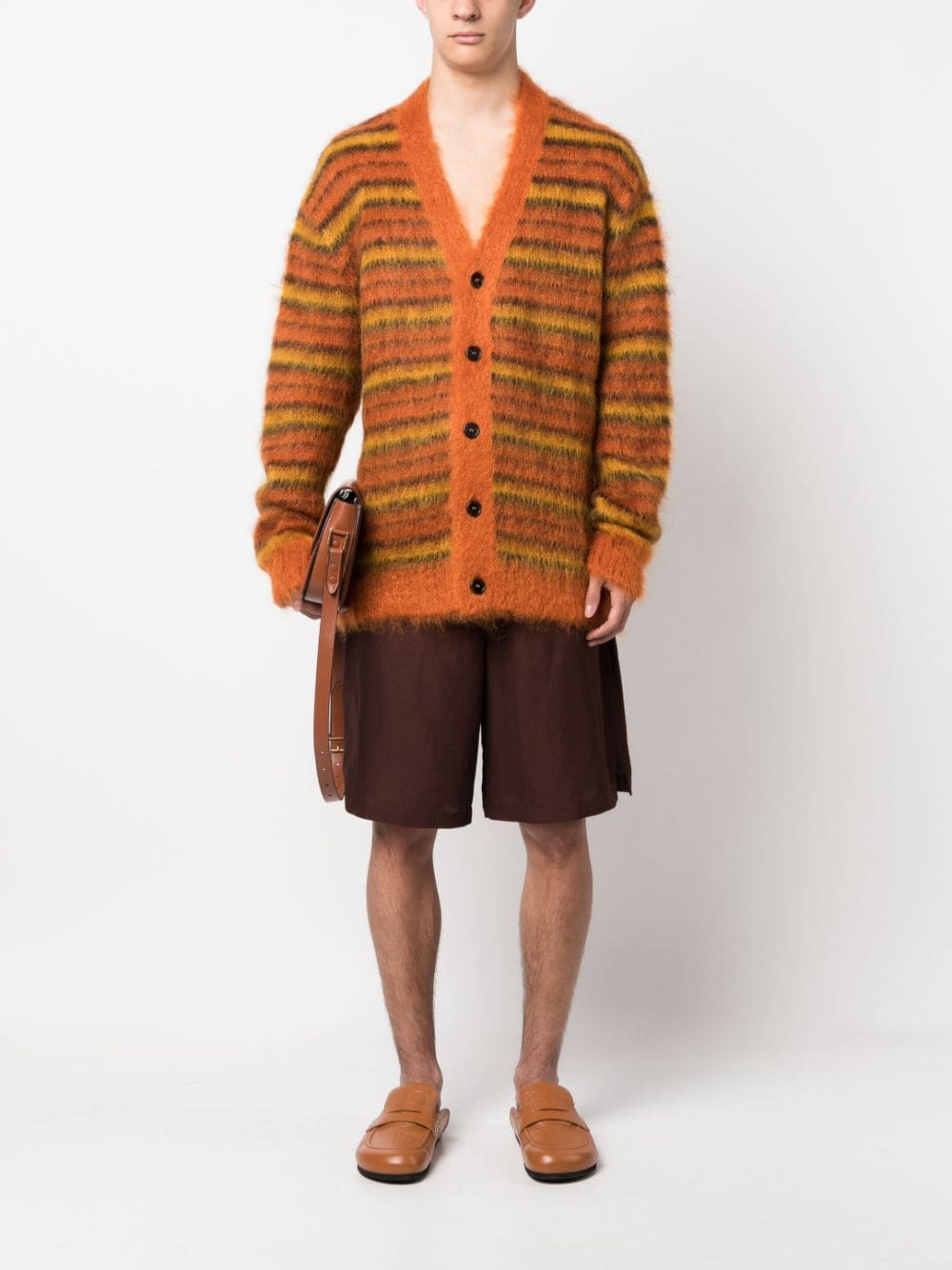 MARNI V-Neck Cardigan for Men