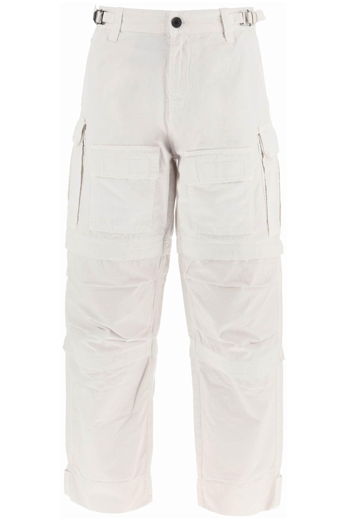 DARKPARK Mini Cargo Pants for Women - Ankle Cropped