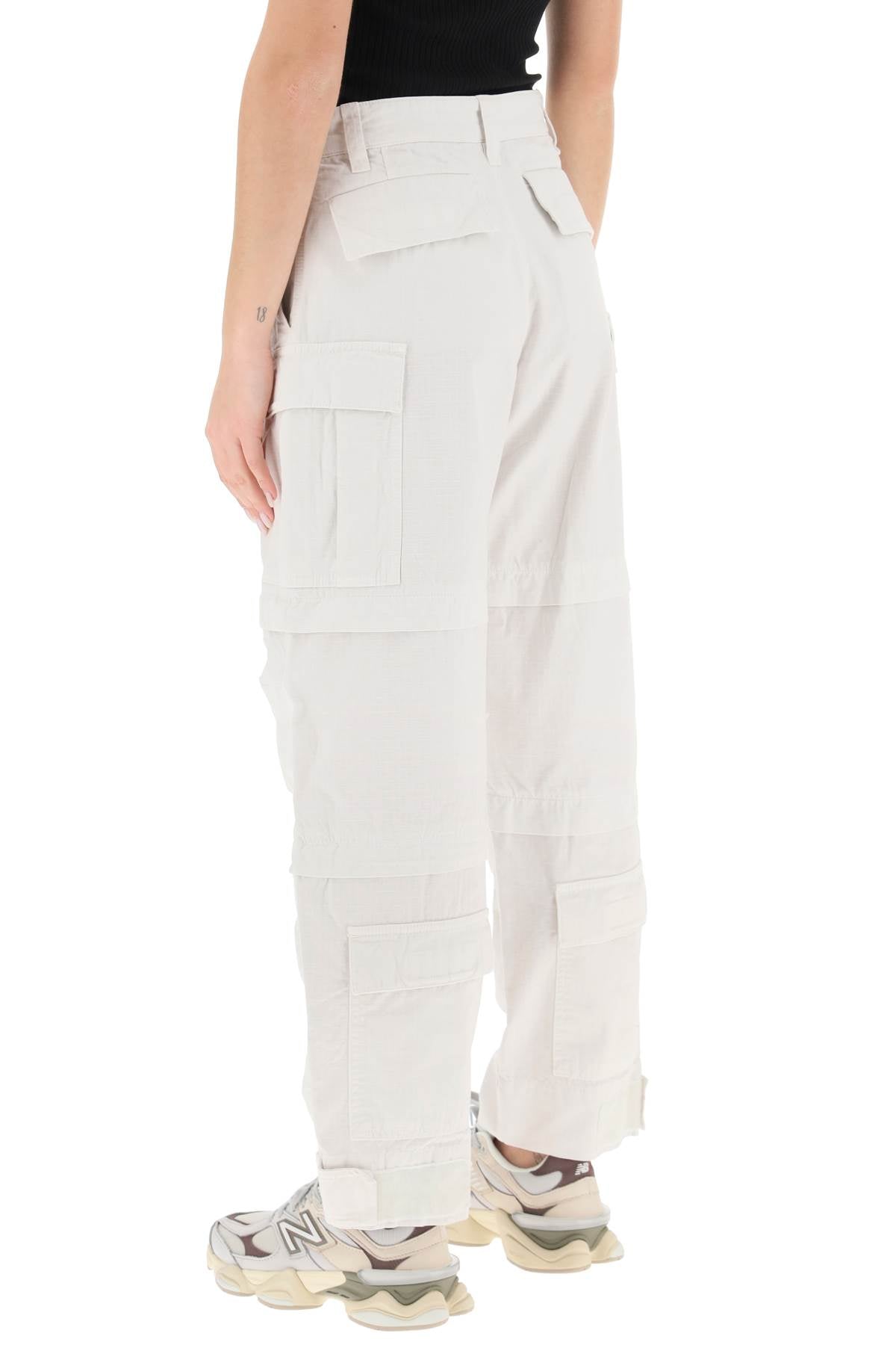 DARKPARK Mini Cargo Pants for Women - Ankle Cropped