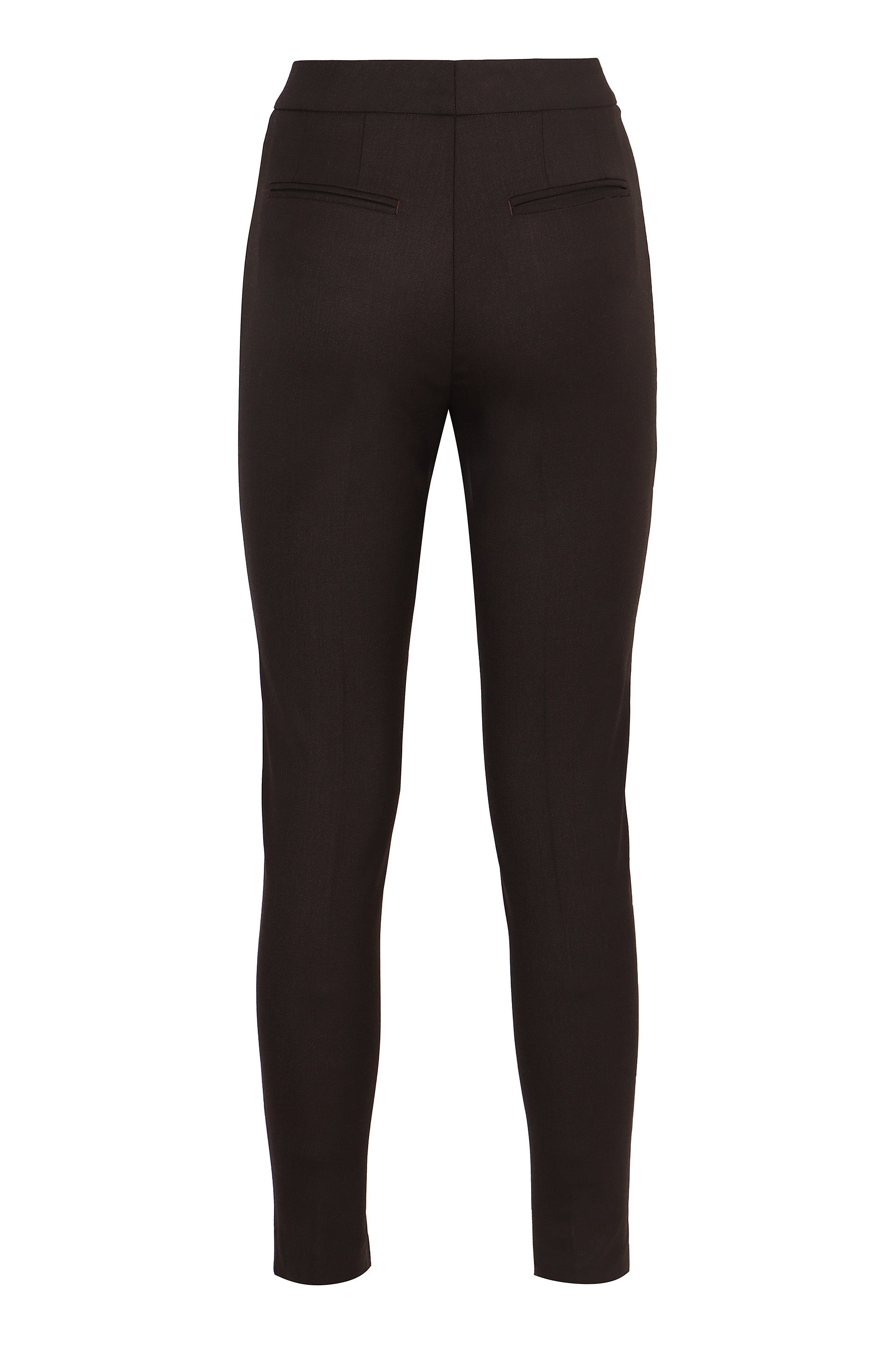 PT01 Women's Skinny Trousers with Back Welt Pockets