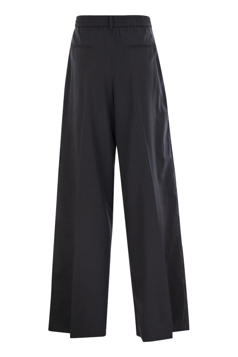 PT TORINO Lorenza Comfort Fit Wide-Leg Trousers