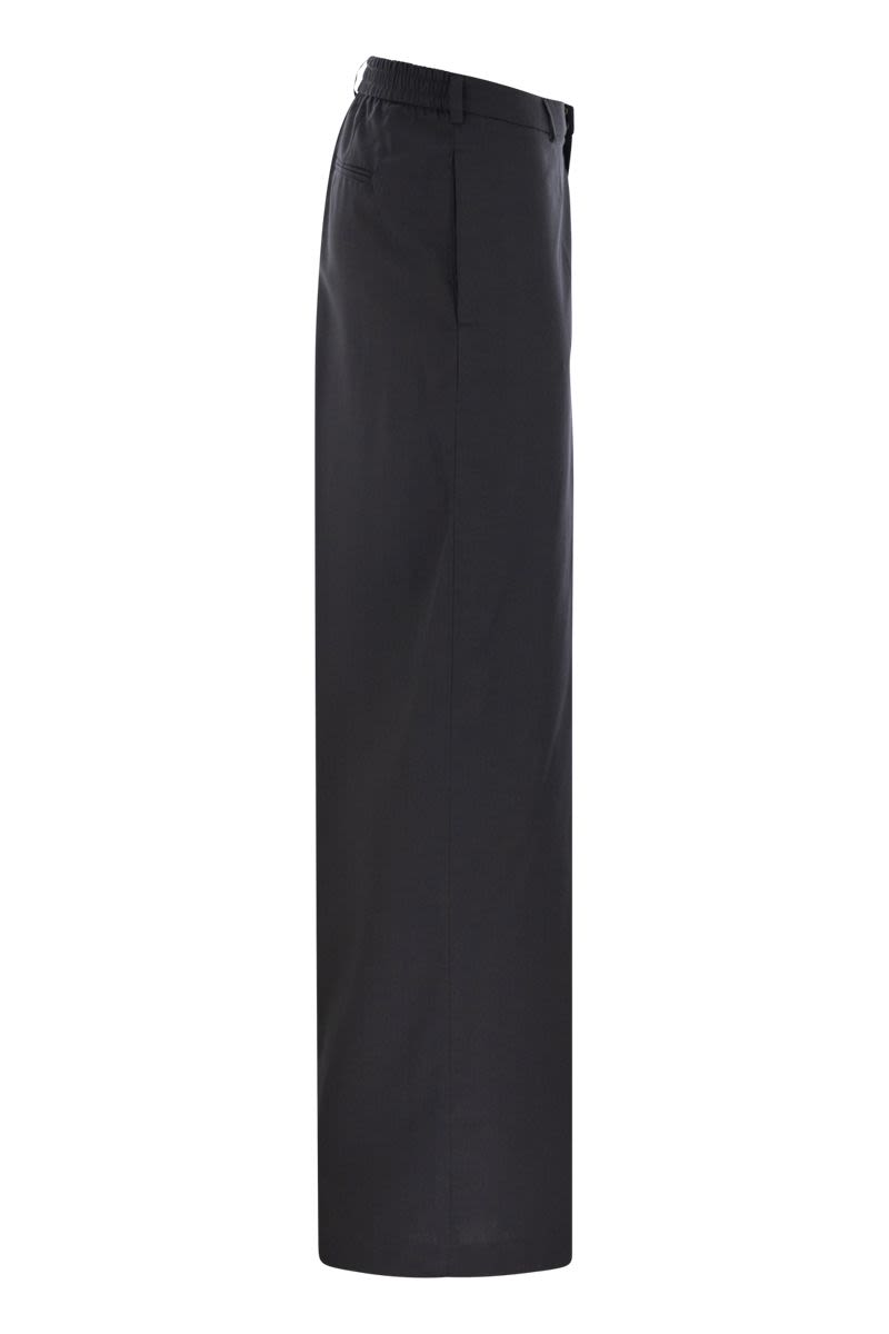 PT TORINO Lorenza Comfort Fit Wide-Leg Trousers