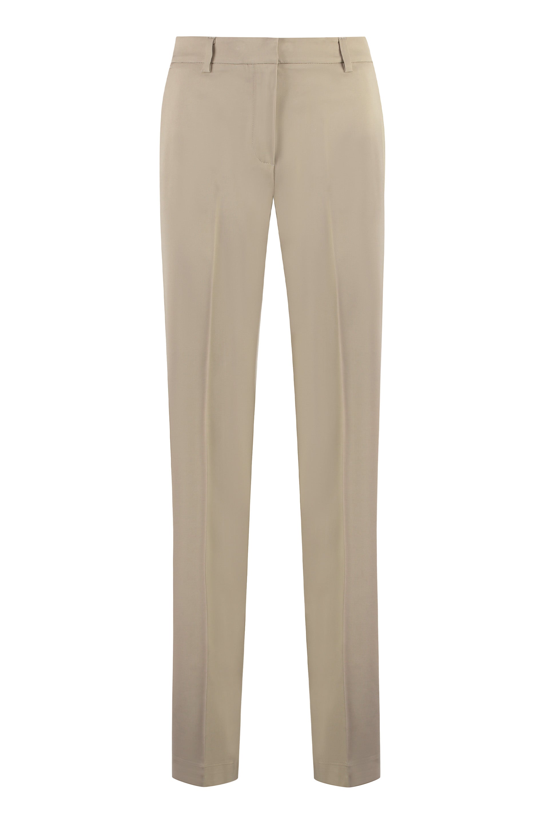 PT01 Stretch Viscose Trousers - Women's Straight Fit