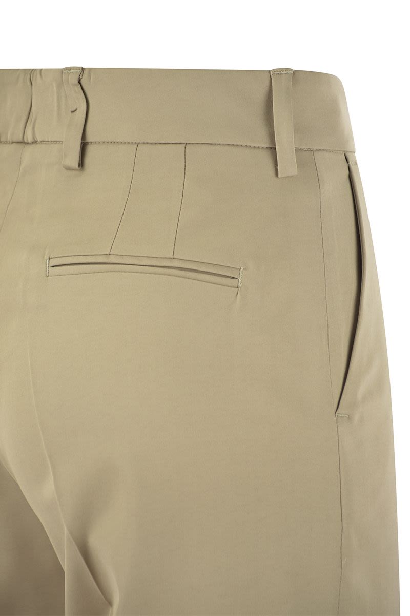 PT01 Stretch Viscose Trousers - Women's Straight Fit