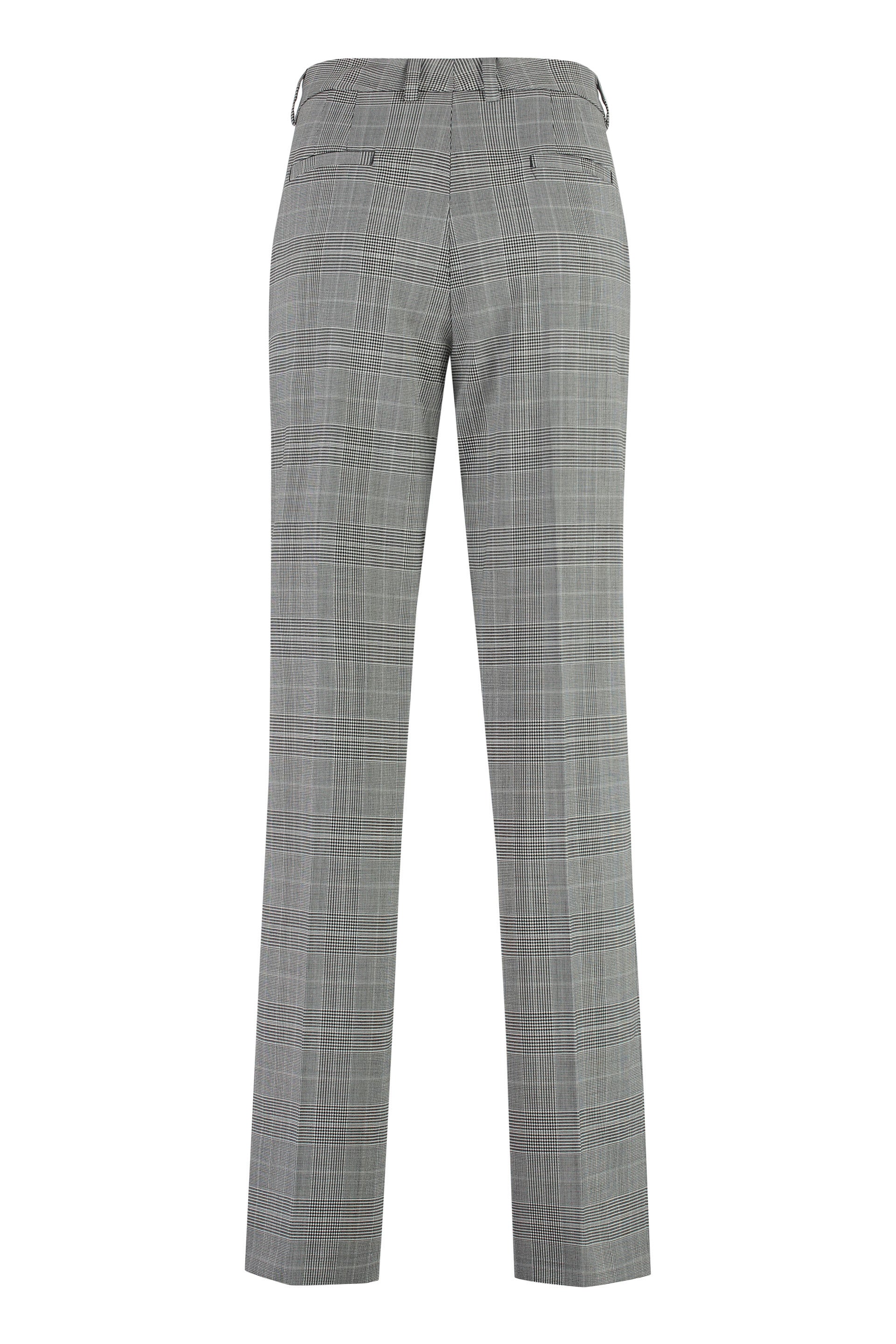 PT01 Checkered Design Trousers for Women