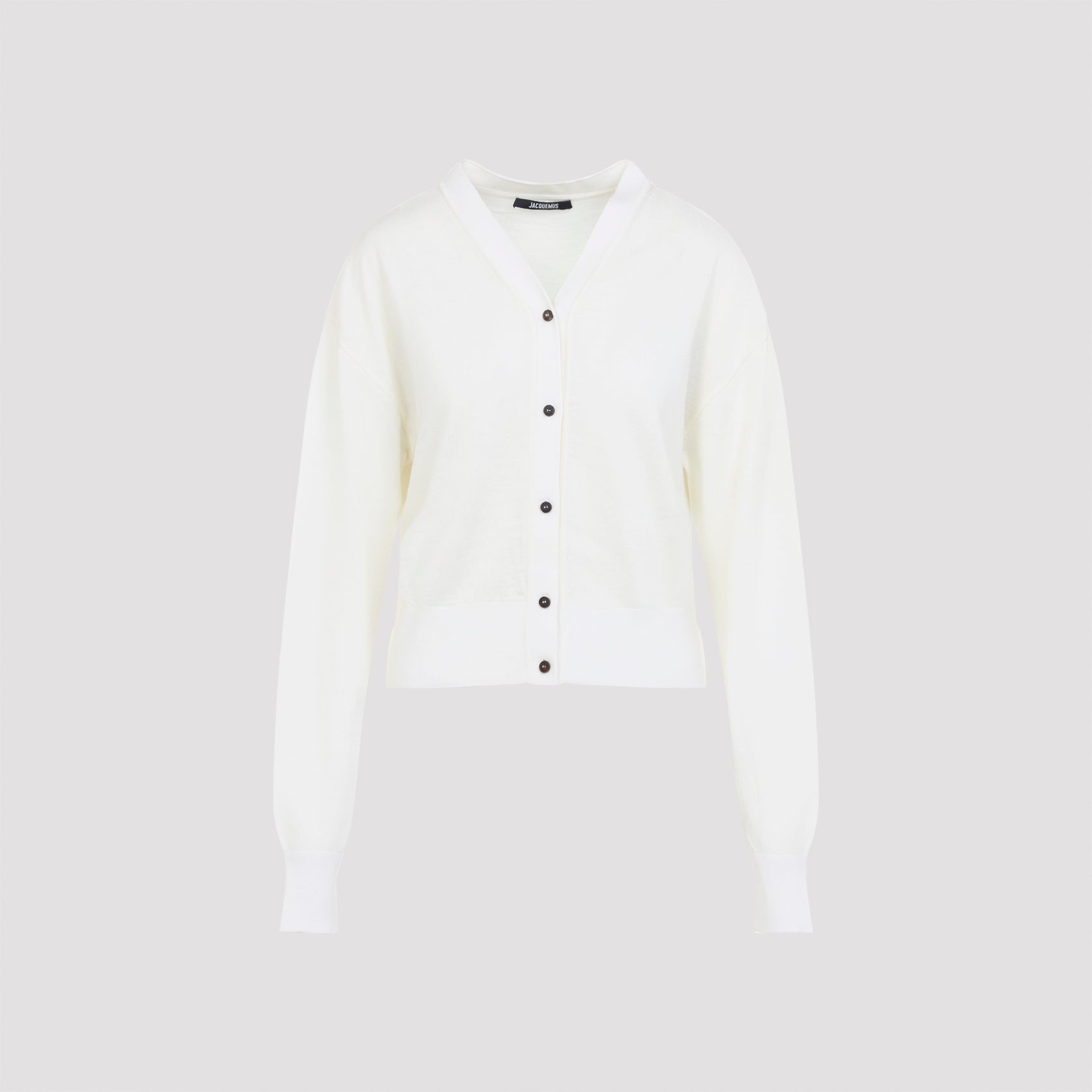 JACQUEMUS Slim Fit V-Neck Cardigan - Women's Size 36