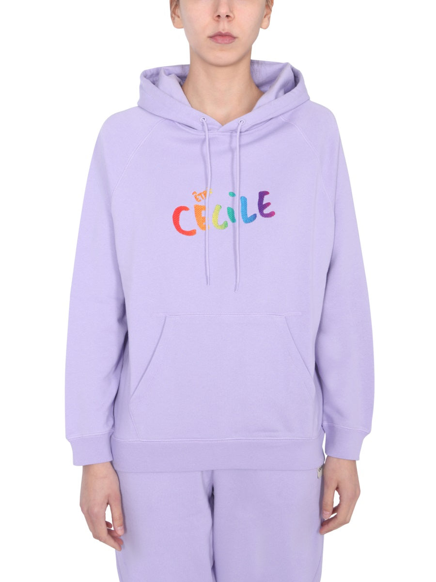 ÊTRE CÉCILE Women's Mini Hoodie with Drawstring