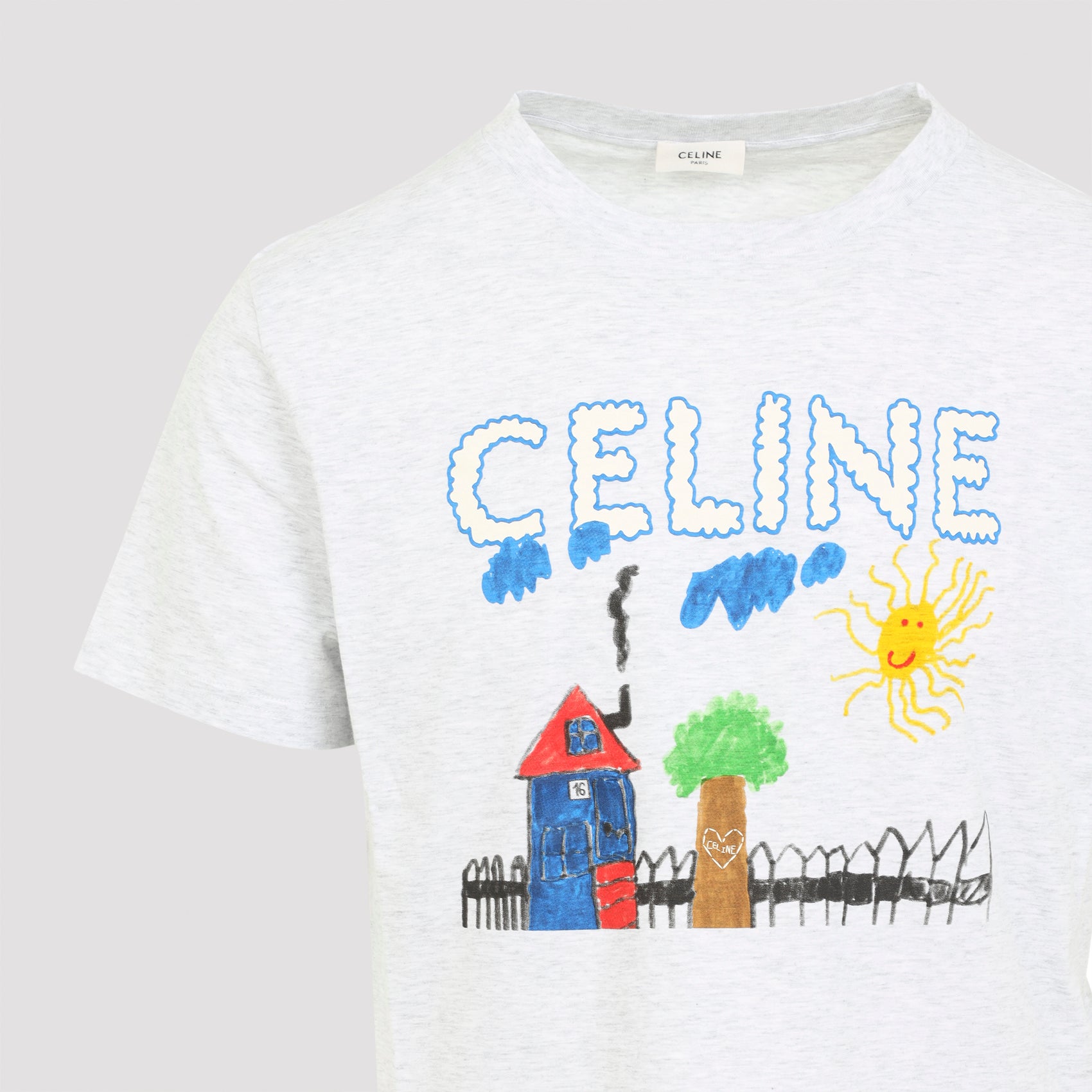 CELINE Men's Graphic T-Shirt - FW25 Collection