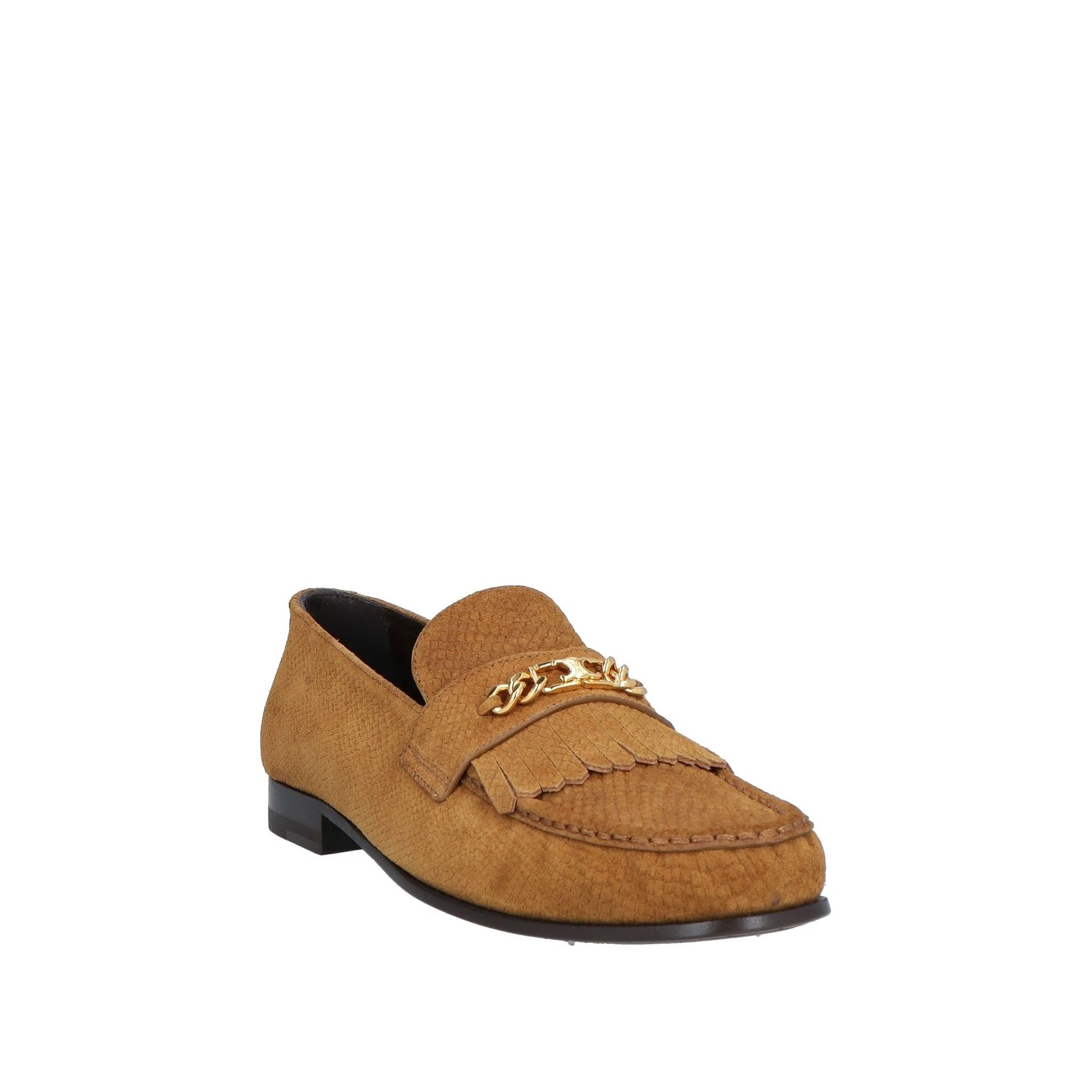 CELINE Luxury Fringed Loafers for Men