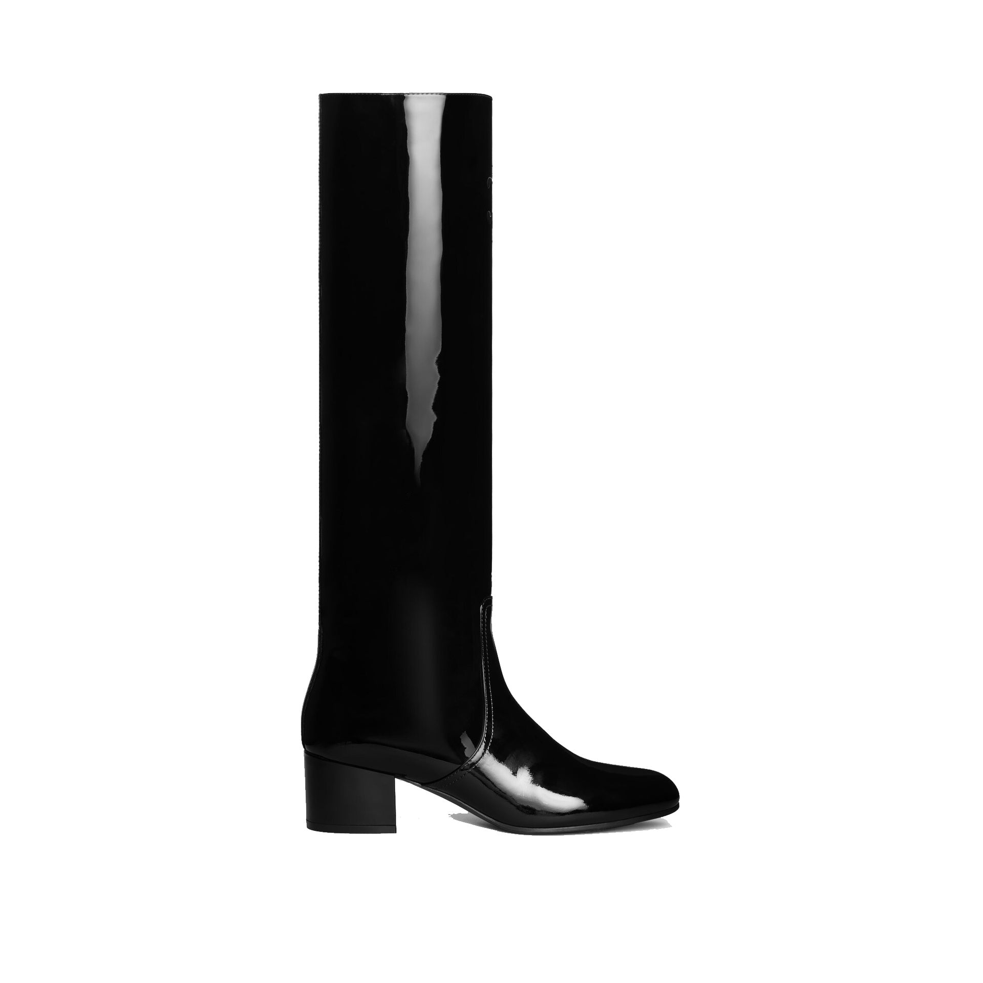 CELINE Triomphe High Boots - 5 cm Heel