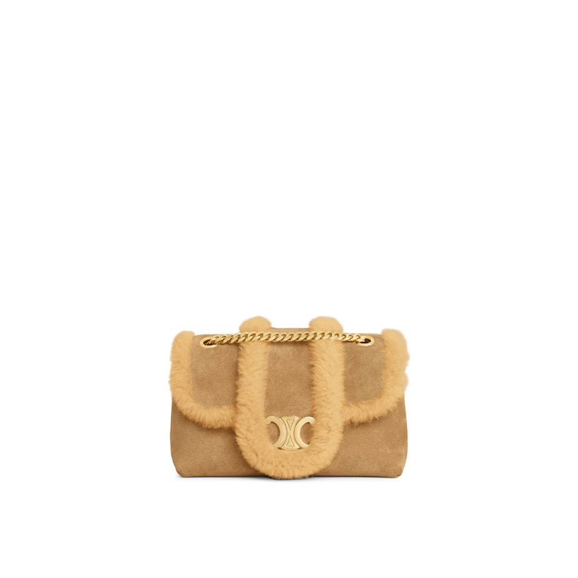 CELINE Luxury Victoire Teen Shoulder Handbag 32 x 21 x 11 cm