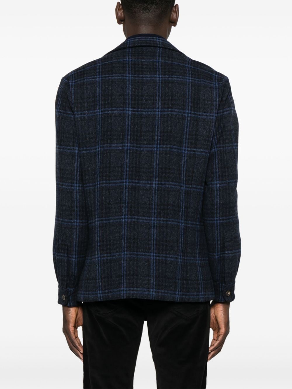 FINAMORE Wool Single-Breasted Jacket