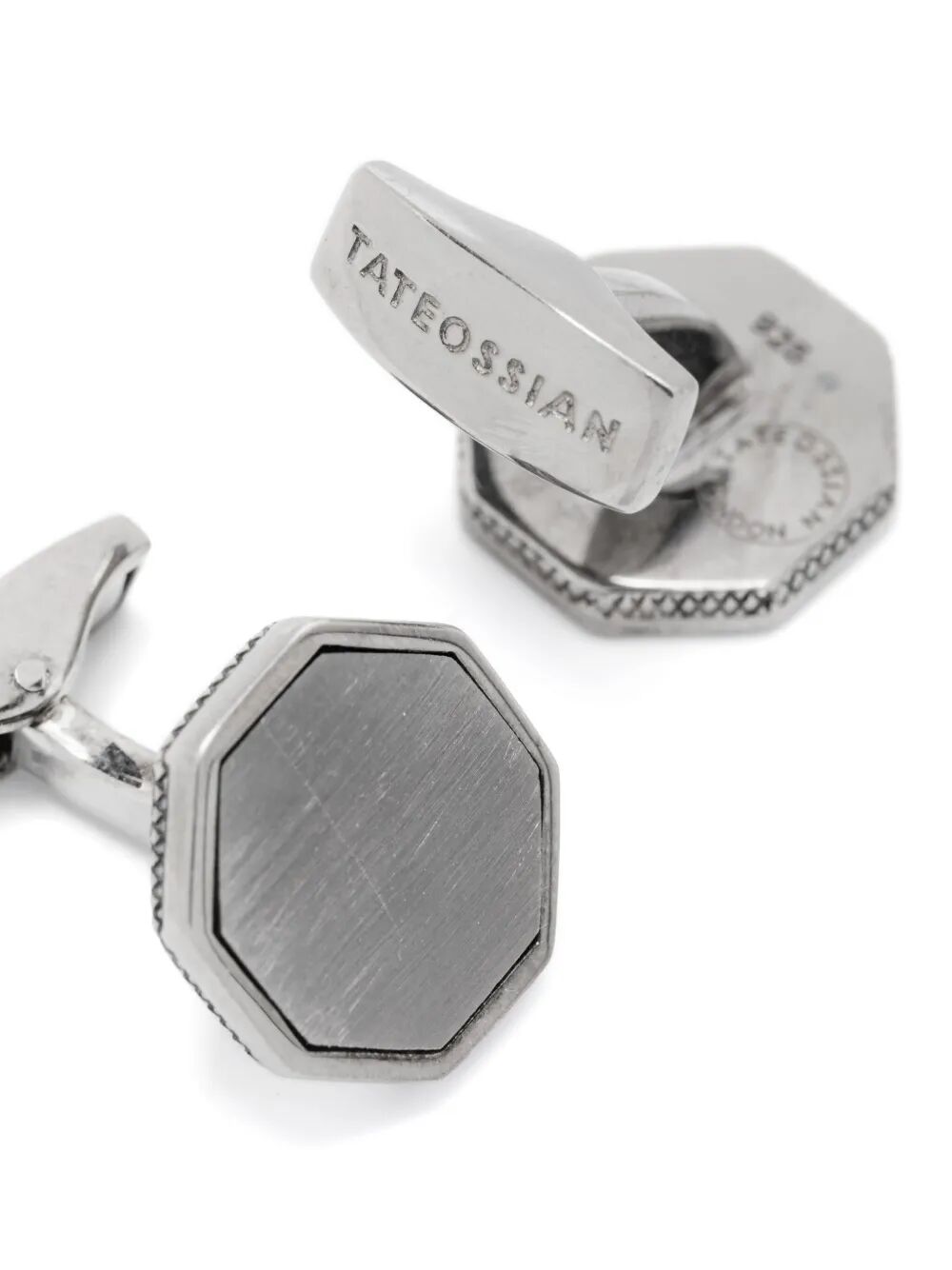TATEOSSIAN Metallic Handcuff Cufflinks for Men - FW25 Collection